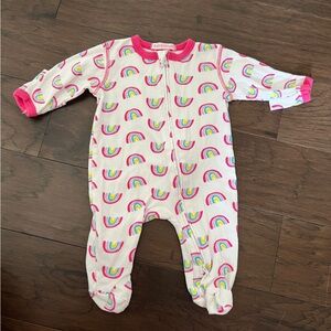 Set of 3 Baby Steps onesies sizes 3 months and 6 months